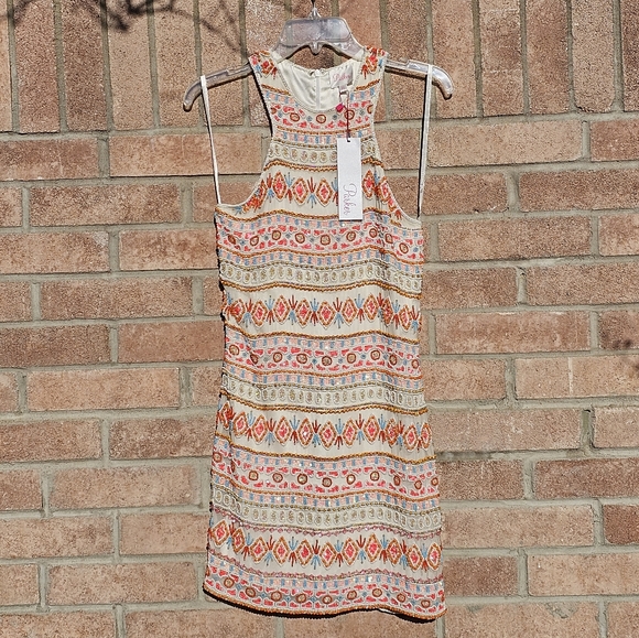NWT Parker Mariah beaded mini dress - Picture 11 of 13